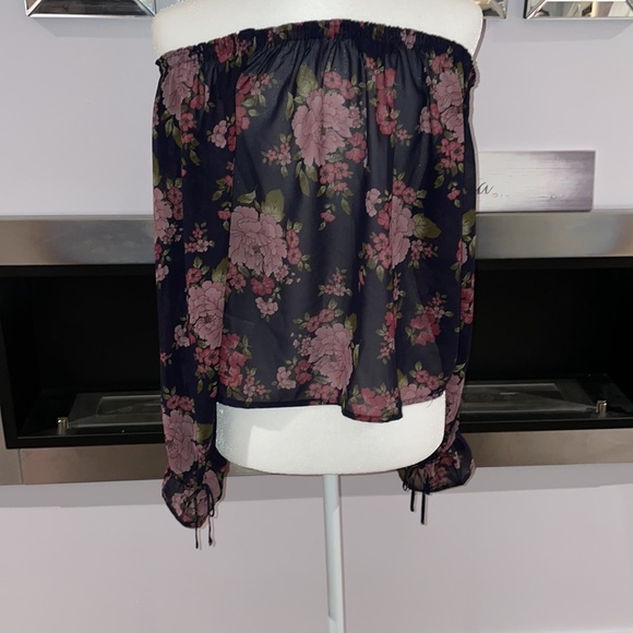 ♡Aeropostale long sleeve crop top - Picture 4 of 5